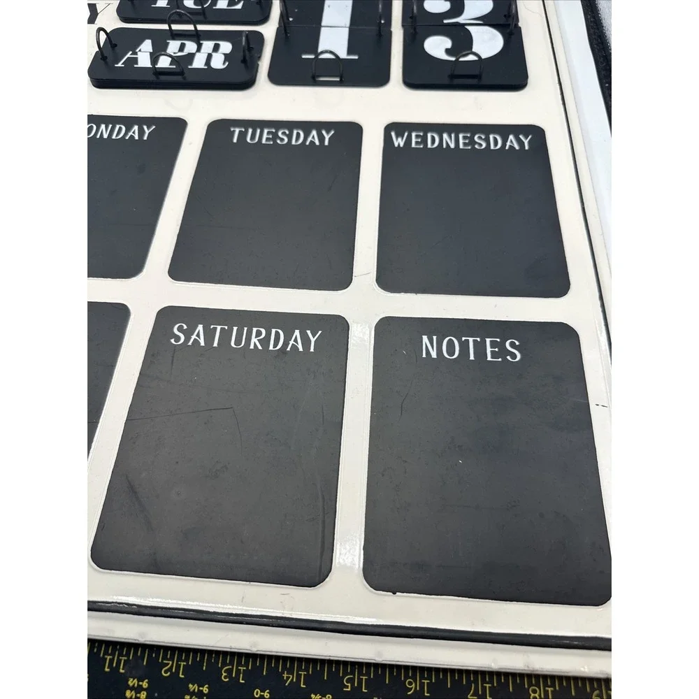 Red Shed Home & Gifts Metal Chalk Calendar 20